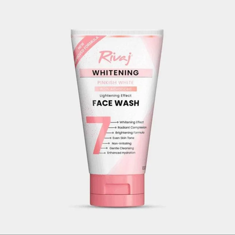 Rivaj UK Women’s Pinkish White Advance Face Wash, 100ml